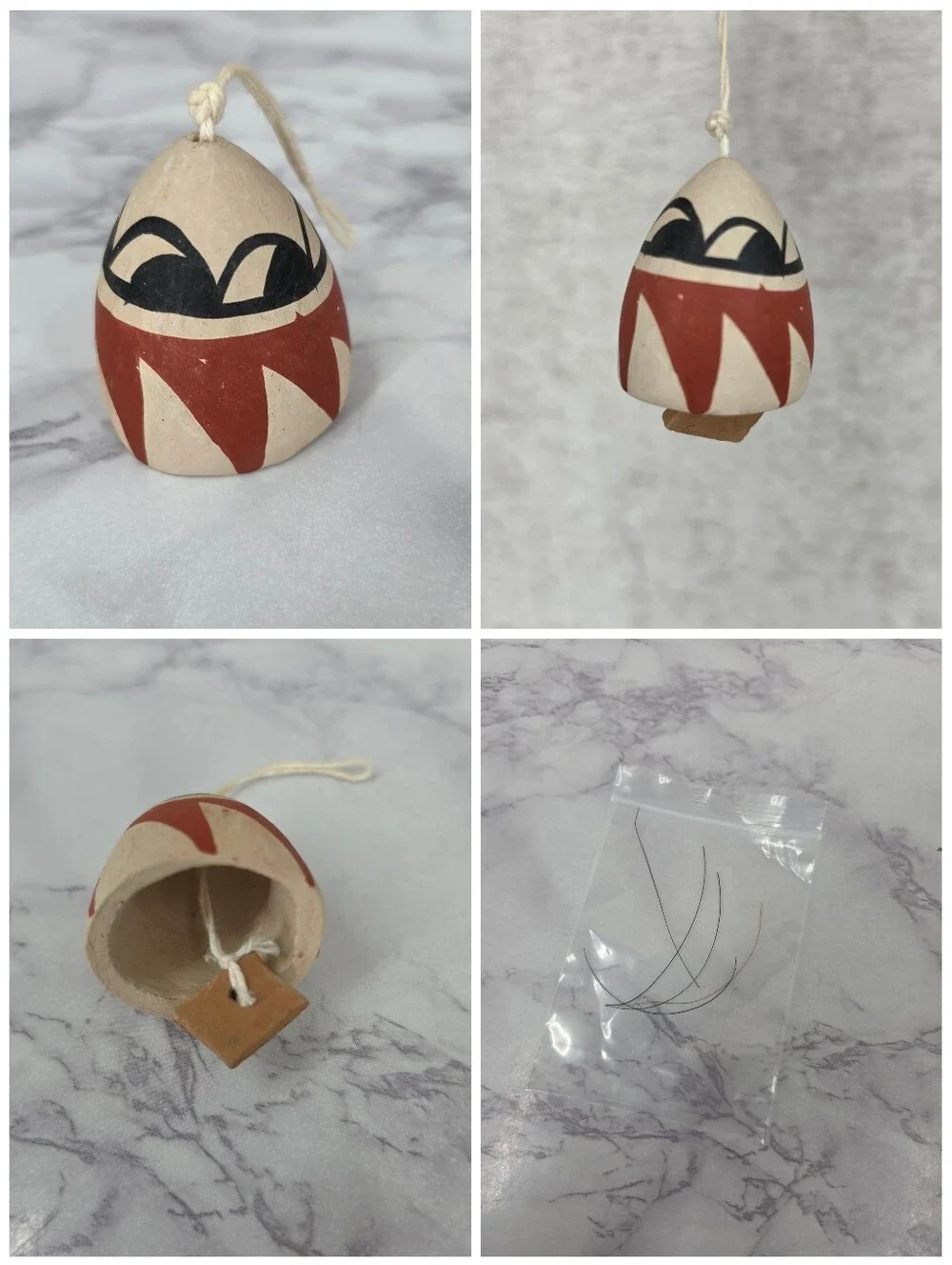 Native American Nativity Set Turquoise Brown Peublo Pottery Figurines Vintage